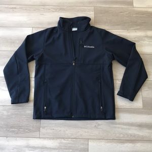 Men’s Navy Ascender Columbia soft shell jacket
